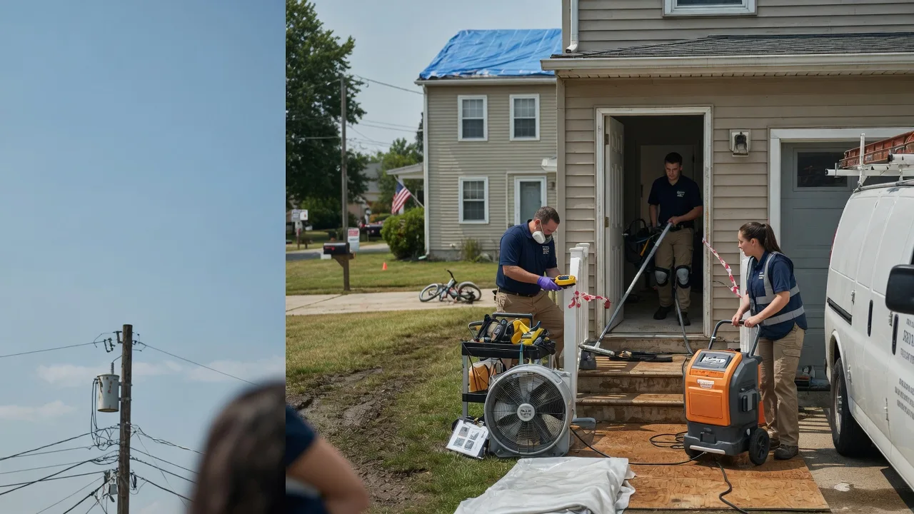 Water Damage Repair in Howe, OK near me